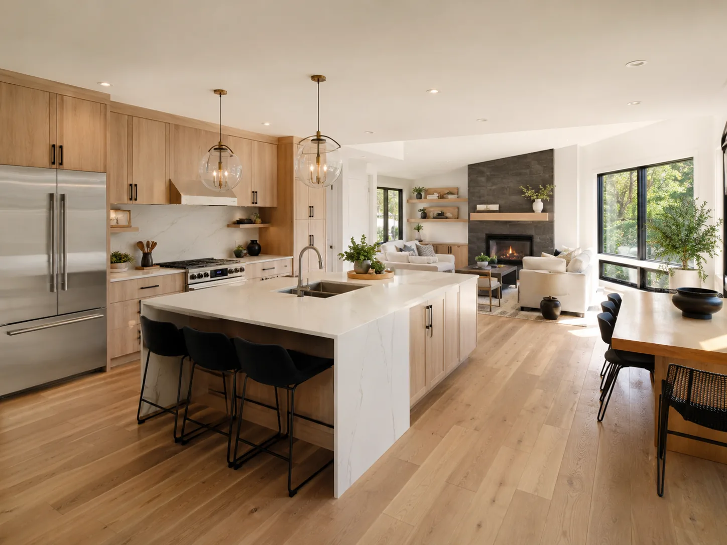 Modern home renovation in Winnipeg